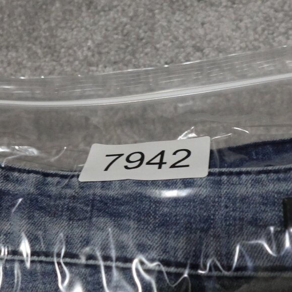 Liverpool Jeans Women's Size 12/31 Blue Denim Straight Mid Rise Workwear - Picture 13 of 13